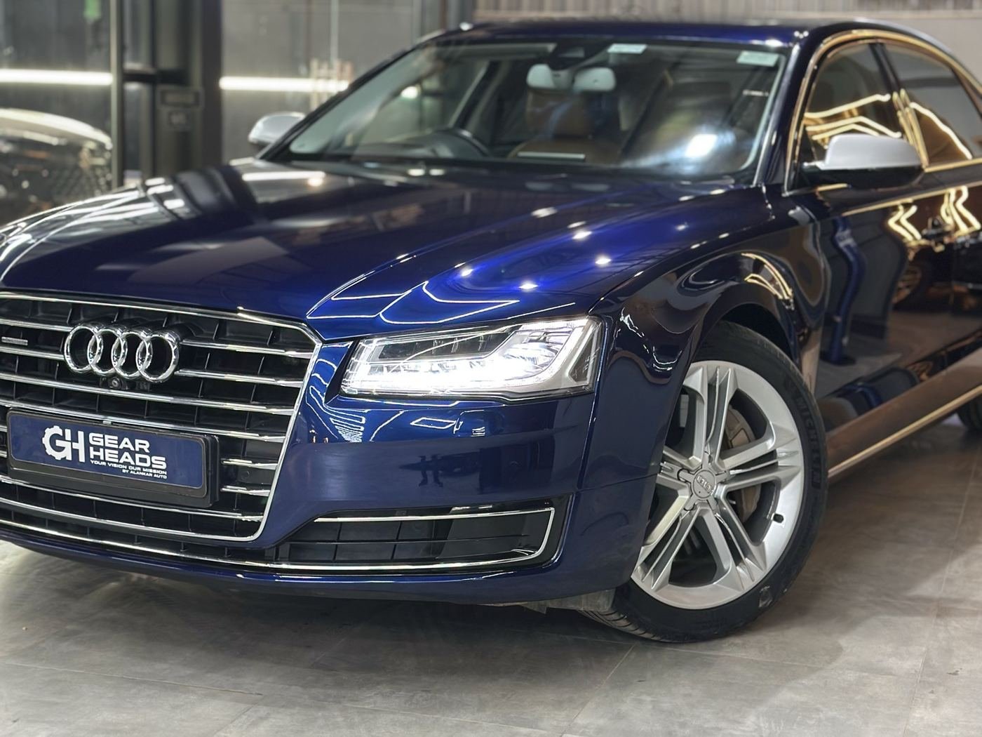 Audi A8 L after a colour PPF at Gear Heads